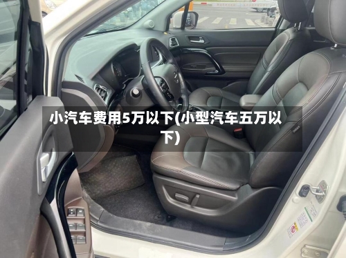 小汽车费用5万以下(小型汽车五万以下)-第2张图片