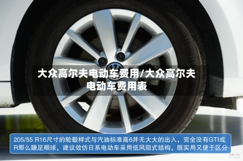 大众高尔夫电动车费用/大众高尔夫电动车费用表-第2张图片